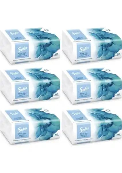 Sofia El ve Yüz Havlusu 100'lü Set: Hafif, Suya Dayanıklı ve Çok Amaçlı Pratik Havlu