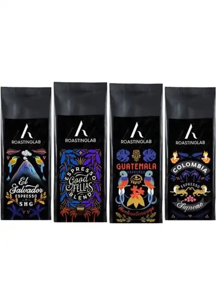 A Roasting Lab Espresso Kahveler Deneme Paketi: Farklı Aromalar ve Kaliteyle Kahve Keyfi