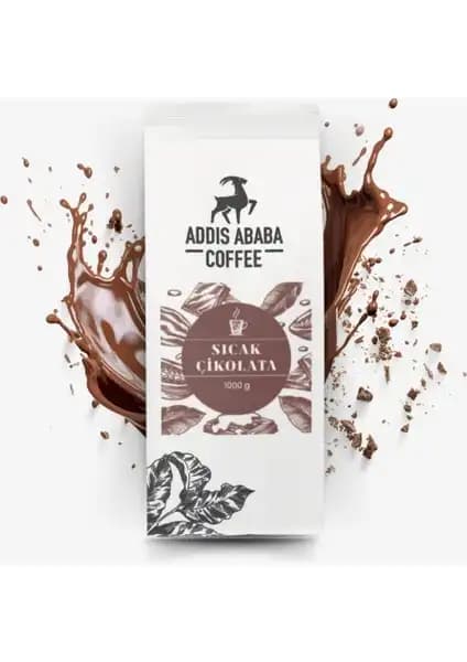 Addis Ababa Coffee 1000 Gr Doğal Sıcak Çikolata Kakao ve Pancar Şekeri İle Sağlıklı Seçenek