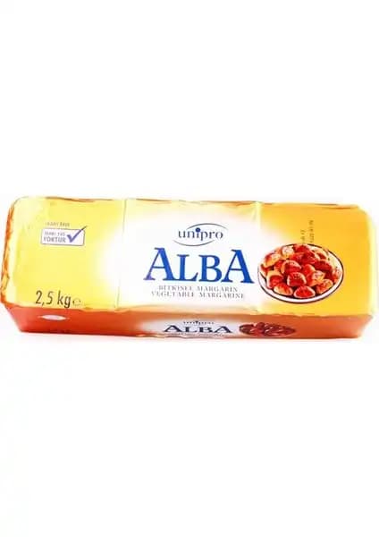 Alba Margarin 2,5 kg: Dayanıklı ve Güvenilir Mutfak Malzemesi