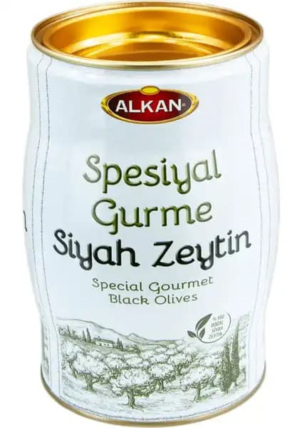 Alkan Gemlik Spesiyal Gurme Siyah Zeytin Doğal ve Katkısız Ürün Özellikleri ve Kullanım Alanları