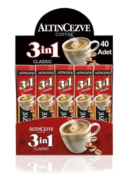 Altıncezve 3'ü 1 Arada Kahve 40'lı Paket Pratik ve Aromatik Seçenekler