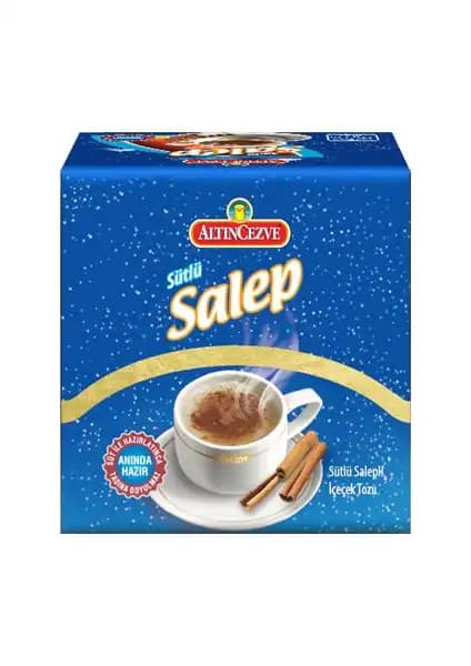 Altıncezve Tek İçim Salep 20'li Paket Pratik ve Zengin Aromalı Sıcak İçecek