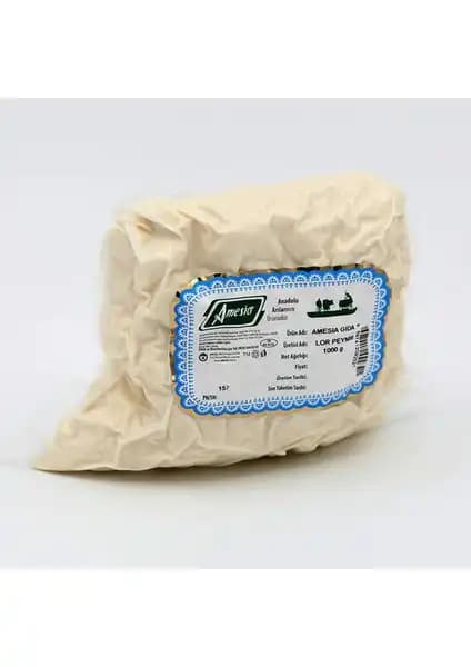 Amesia Lor Peyniri 1000 gr Sağlıklı ve Hafif Peynir Seçenekleri