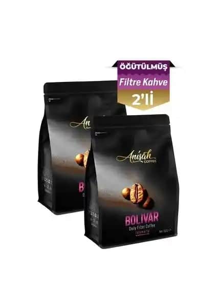 Anisah Coffee Bolivar Günlük Filtre Kahve: Dengeli Tat ve Aromayla Günlük Kahve Deneyimi