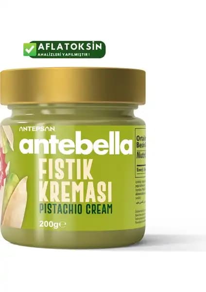 Antebella Antep Fıstık Kreması: Doğal Aroması ve Çok Yönlülüğüyle Lezzetli Bir Seçenek