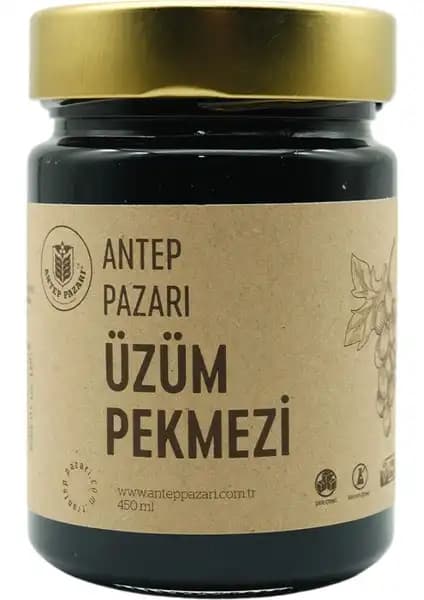 Antep Pazarı Üzüm Pekmezi Doğal ve Katkısız Sağlıklı Bir Tat 75-90 Karakter