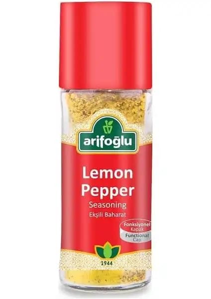 Arifoğlu Lemon Pepper Balık ve Et Yemekleri İçin Doğal Baharat Takımı 90 Gramlık Paket