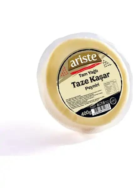 Ariste Tam Yağlı Taze Kaşar Peyniri: Kaliteli ve Lezzetli Türk Peynirleri