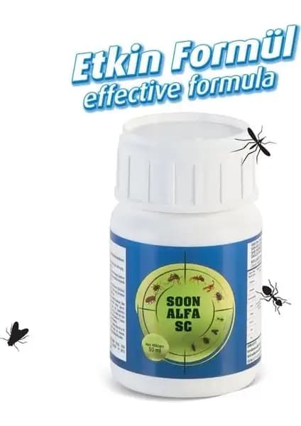 Artı İlaçlama Soon Alpha Sc 50ML: Güçlü ve Güvenilir Böcek İlacı Çözümleri