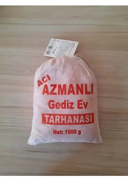 Azmanlı Ev Tarhanası 1000 gr Acı Geleneksel Anadolu Tarhana Çorbası Tarifleri