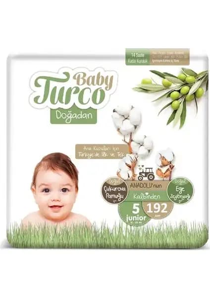 Baby Turco 5 Numara Bantlı Bebek Bezi: Hassas Ciltlere Uygun, Uzun Süreli ve Güvenilir Kullanım