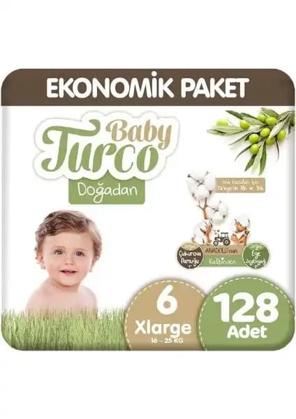 Baby Turco Bebek Bezi Aylık Paket 6 Numara Konfor ve Güvenlik Sunar