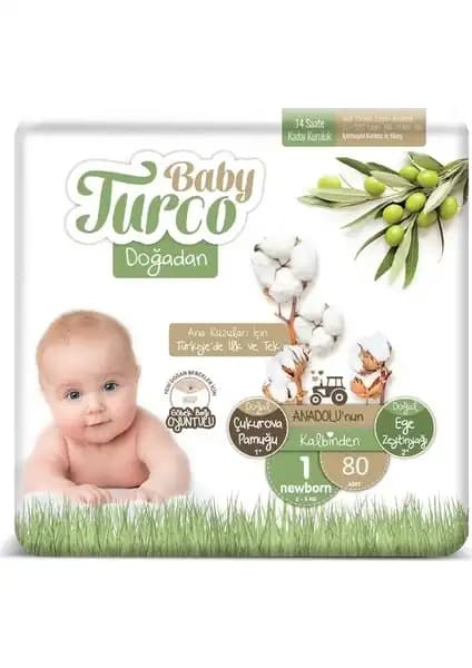 Baby Turco Doğadan 1 Numara Bebek Bezi Yenidoğanlar İçin Güvenilir ve Doğal Koruma Sağlar