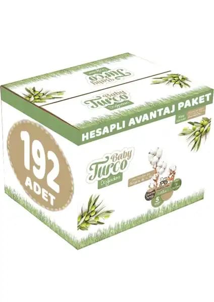 Baby Turco Doğadan Bebek Bezi 12-25 kg Güvenli ve Konforlu Kullanım için