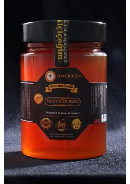 Balçiçeğim Kestane Balı 450 gr Doğal ve Yoğun Aromasıyla Sağlıklı Bir Seçenek
