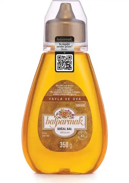 Balparmak Yayla ve Ova 350g Doğal ve Saf Çiçek Balı, Lezzet ve Sağlık İçin Güvenilir Tercih