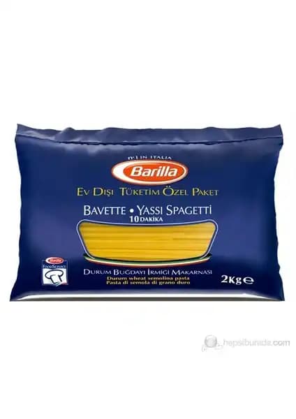 Barilla Bavette Makarnası: Liguria Mutfağının Özgün Yassı ve Geniş Makarnası