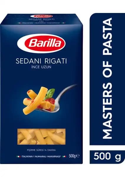 Barilla İnce Uzun Sedani Rigati Makarnası: Yüksek Kalite ve Lezzet Bir Arada