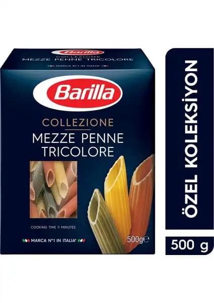Barilla Üç Renkli Sebzeli Makarnası: Görsel ve Lezzetli Sağlıklı İtalyan Makarna