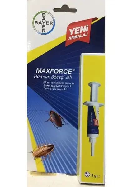 Bayer Maxforce Platin Jel ile Etkili ve Güvenilir Hamam Böceği Kontrolü Çözümü