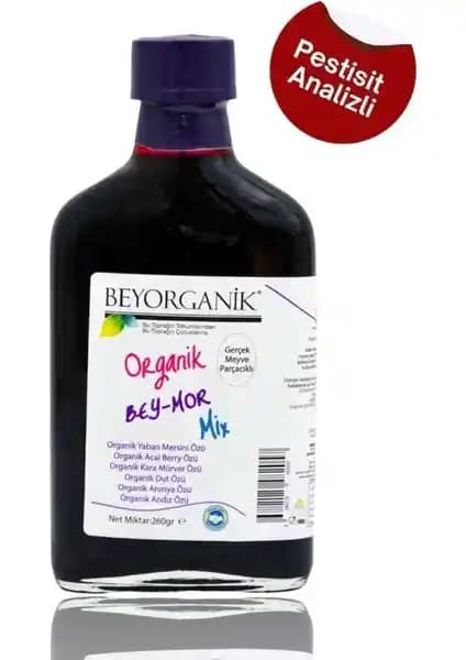 Be<yor>ganik Organik Bey Mor Mix 260gr Doğal Meyve Özleriyle Sağlıklı Yaşam Takviyesi