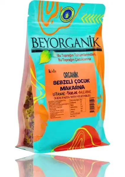 Beyorganik Organik Sebzeli Çocuk Makarna: Sağlıklı ve Lezzetli Alternatif