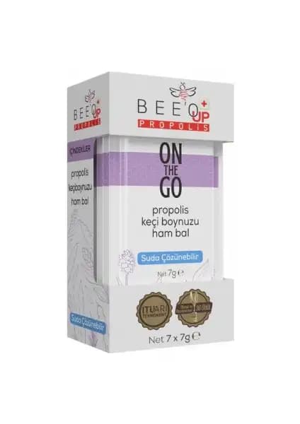 BEE'O Up On The Go Keçiboynuzlu Ham Bal Doğal Tatlandırıcı ve Enerji Kaynağı