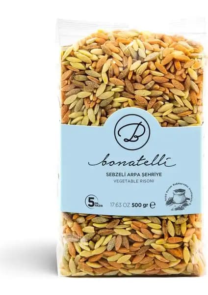 Bonatelli Sebzeli Arpa Şehriye: Doğal ve Sağlıklı Bir Beslenme Seçeneği