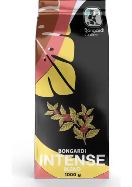 Bongardi Coffee 1000 Gram İntense Blend Espresso ve Filtre Kahve - Yüksek Kalite ve Aromatik Lezzet