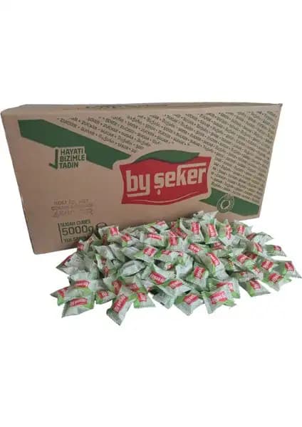 By Şeker Tek Sargılı Küp Şeker 5 Kg: Geleneksel ve Pratik Şeker Çözümü