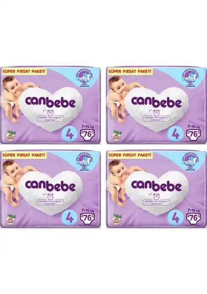 Canbebe Bebek Bezi 4 Beden Maxi: Güvenilir ve Konforlu Bebek Bezi Seçenekleri
