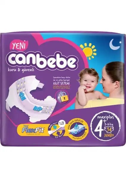 Canbebe Jumbo Maxi Plus Bebek Bezi: Yüksek Emicilik ve Güvenilirlik Sağlayan Ürün