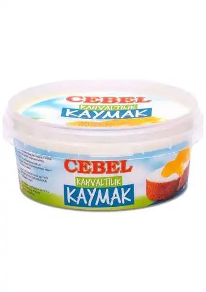 Cebel Kaymak 200 gr Geleneksel Türk Kaymağı Modern Sunumla Kahvaltı Keyfi