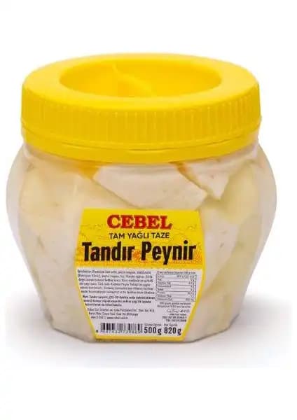 Cebel Tanrı Peynir 500g Geleneksel Tam Yağlı Sert Yapılı Peynir
