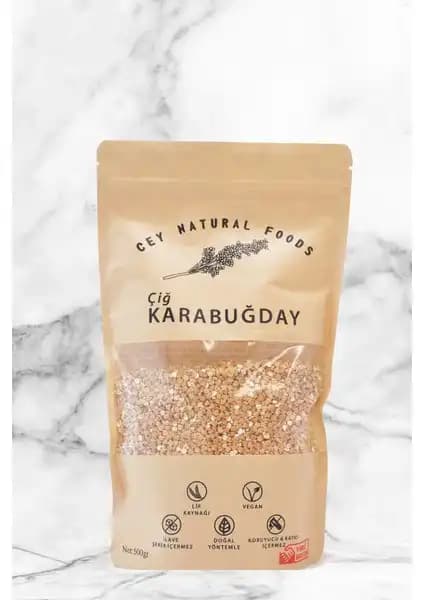 Cey Natural Foods Çiğ Karabuğday: Doğal, Sağlıklı ve Çok Yönlü Bir Besin Seçeneği