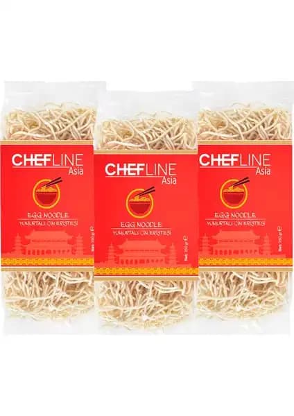 Chefline Asia Yumurtalı Çin Eriştesi: Lezzetli ve Pratik Asya Mutfağı Ürünü