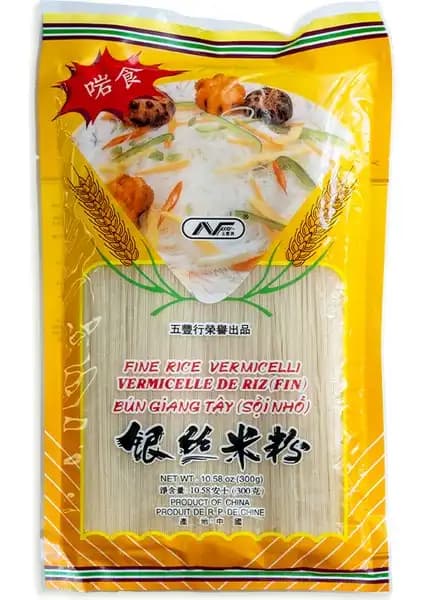 China İnce Pirinç Eriştesi 300G - Sağlıklı ve Pratik Asya Lezzetleri İçin Uygun