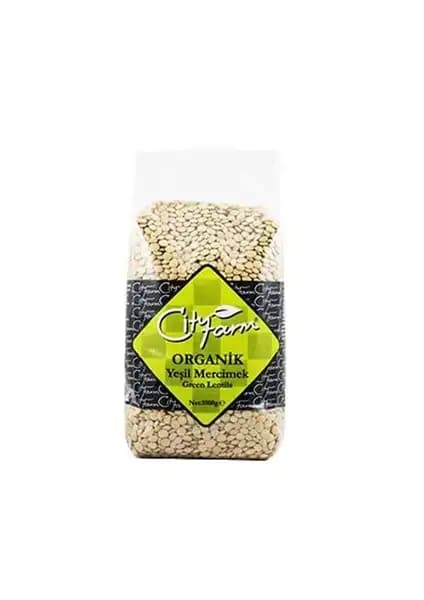 City Farm Organik Yeşil Mercimek 1 Kg Sağlıklı ve Doğal Beslenme İçin Uygun Seçenek
