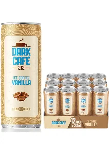 Dark Café 212 Vanilyalı Soğuk Kahve: Serinletici ve Aromatik Kahve Seçeneği