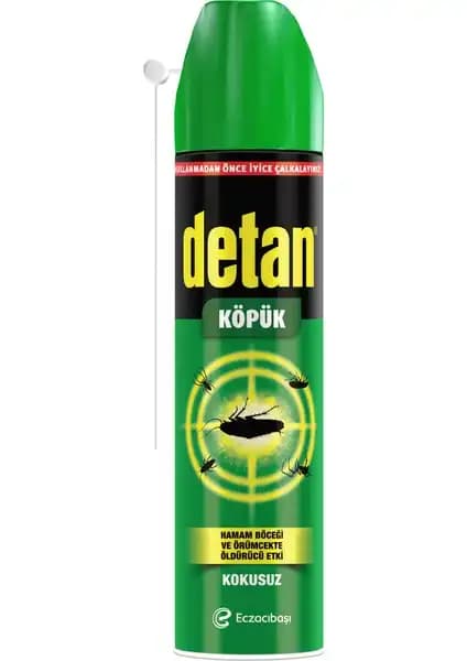 Detan Köpük Böcek Spreyi Kokusuz 275 ml ile Güvenli ve Etkili Haşere Kontrolü