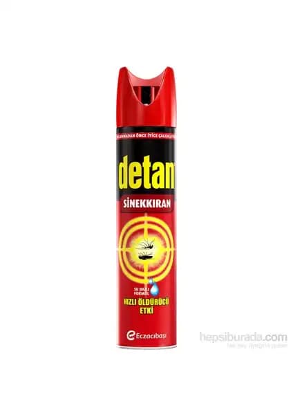 Detan Sinekkıran Su Bazlı Böcek Kovucu 275 ml Yüksek Performans ve Güvenilirlik