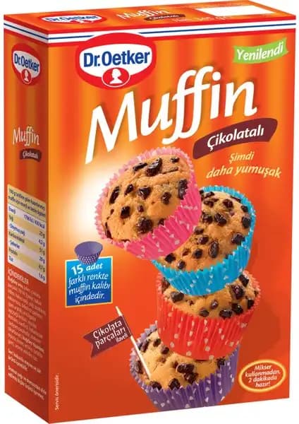 Dr. Oetker Çikolatalı Muffin 345 Gr: Pratik ve Lezzetli Kek Tarifi ve Kullanım Önerileri