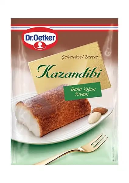 Dr. Oetker Kazandibi 150 Gr Pratik ve Lezzetli Türk Tatlısı Hazırlama Çözümü