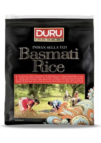 Duru Bakliyat Basmati Pirinç 1 kg: Kaliteli ve Sağlıklı Uzun Taneli Pirinç Seçeneği