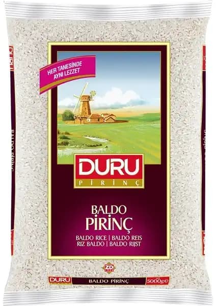 Duru Baldo Pirinç 5000g: Kalite ve Lezzetin Birleştiği Pratik Seçenek