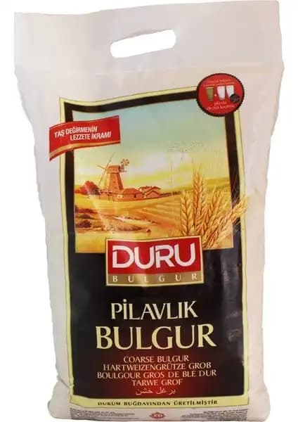 Duru Pilavlık Bulgur 5 kg: Kaliteli ve Doğal Türk Mutfağı İçin Uygun Bir Seçenek