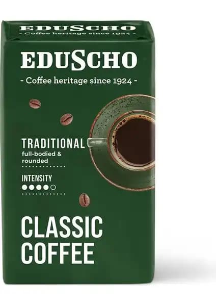 Eduscho Classic Geleneksel Kahve: Kaliteli Aroması ve Dengeli Tadıyla Günlük Tercih