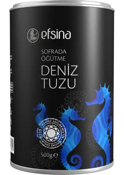 Efsina Deniz Tuzu Sofrada Öğütme: Doğal ve Mineralli Tuz Seçeneği