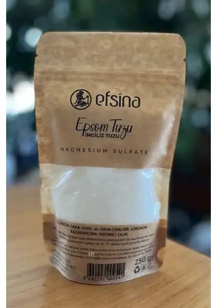 Efsina Epsom Tuzu 250 G Doğal Minerallerle Zenginleştirilmiş Çok Yönlü Kullanım